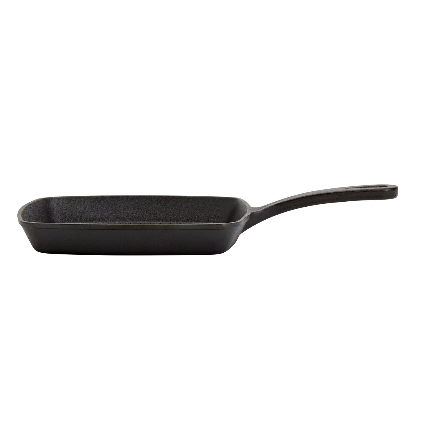 8" Square Pre-Seasoned Cast Iron Skillet Grill Pan