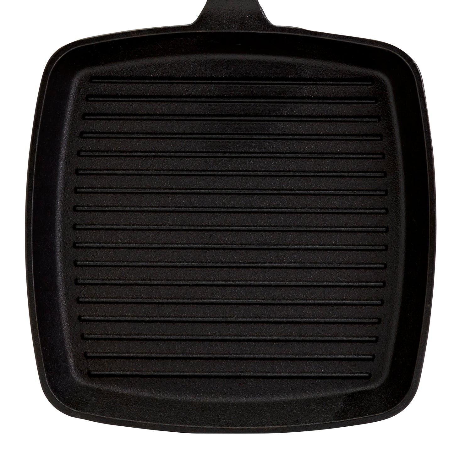 8" Square Pre-Seasoned Cast Iron Skillet Grill Pan