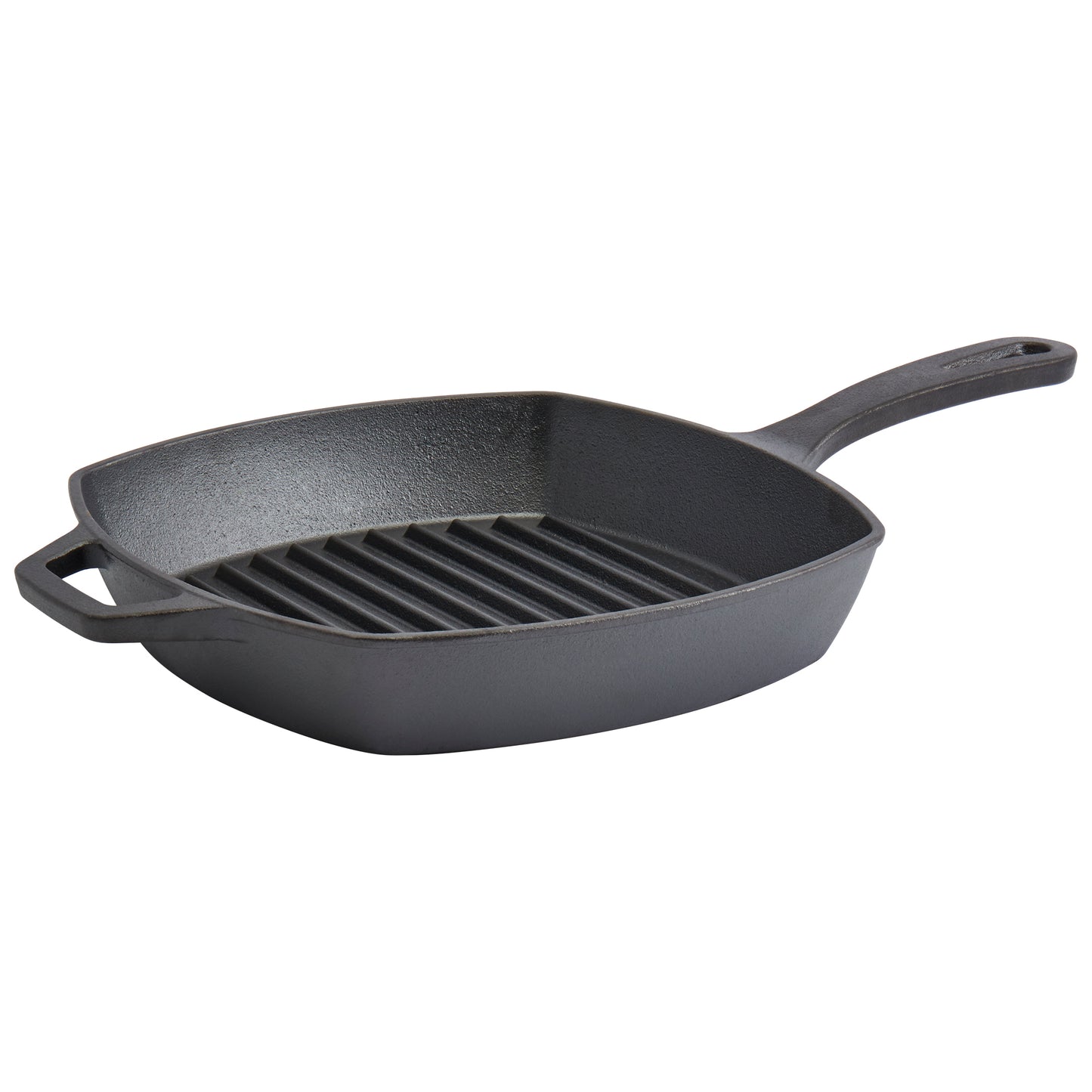 10.25" Square Pre-Seasoned Cast Iron Skillet Grill Pan