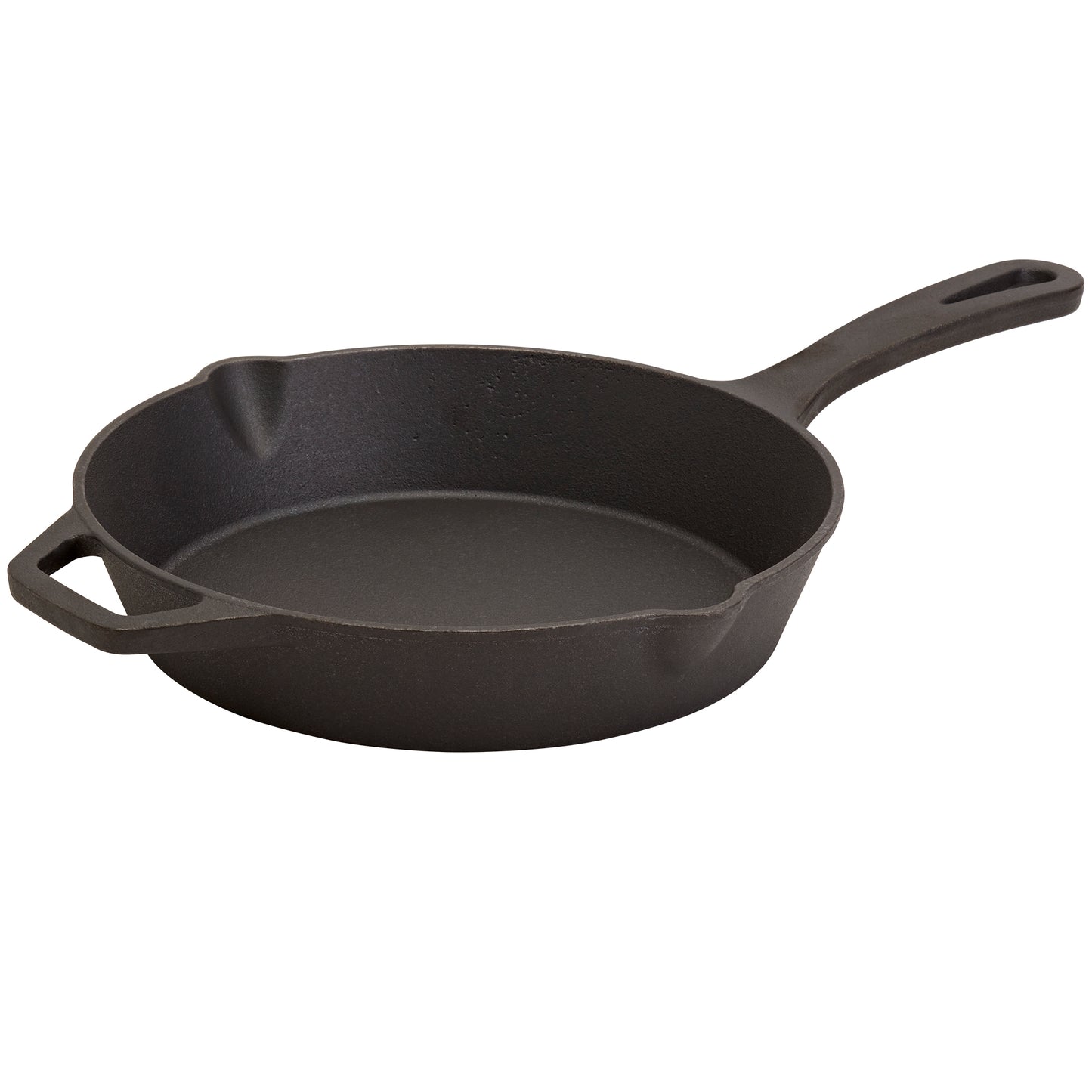 10" Round Pre-Seasoned Cast Iron Skillet Frying Pan