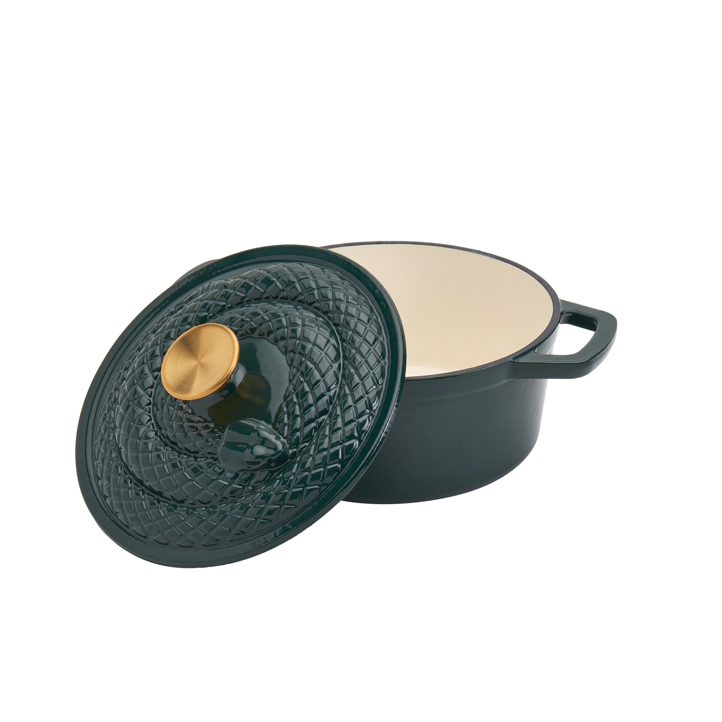 *NEW* 3-Quart Enameled Cast Iron Snake Dutch Oven, Green - COMING SOON!