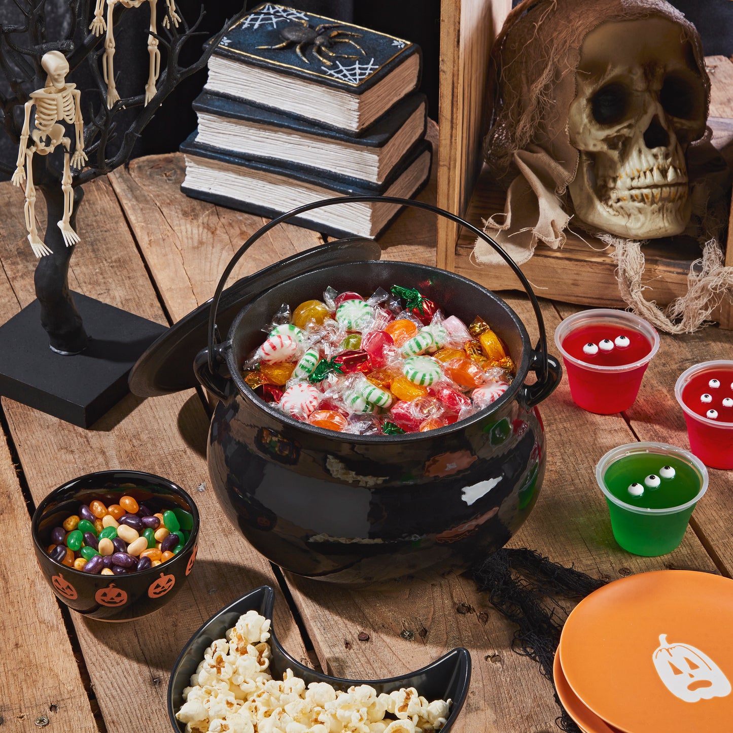 *NEW* 4-Quart Glossy Enameled Cast Iron Cauldron Pot with Handle - COMING SOON!