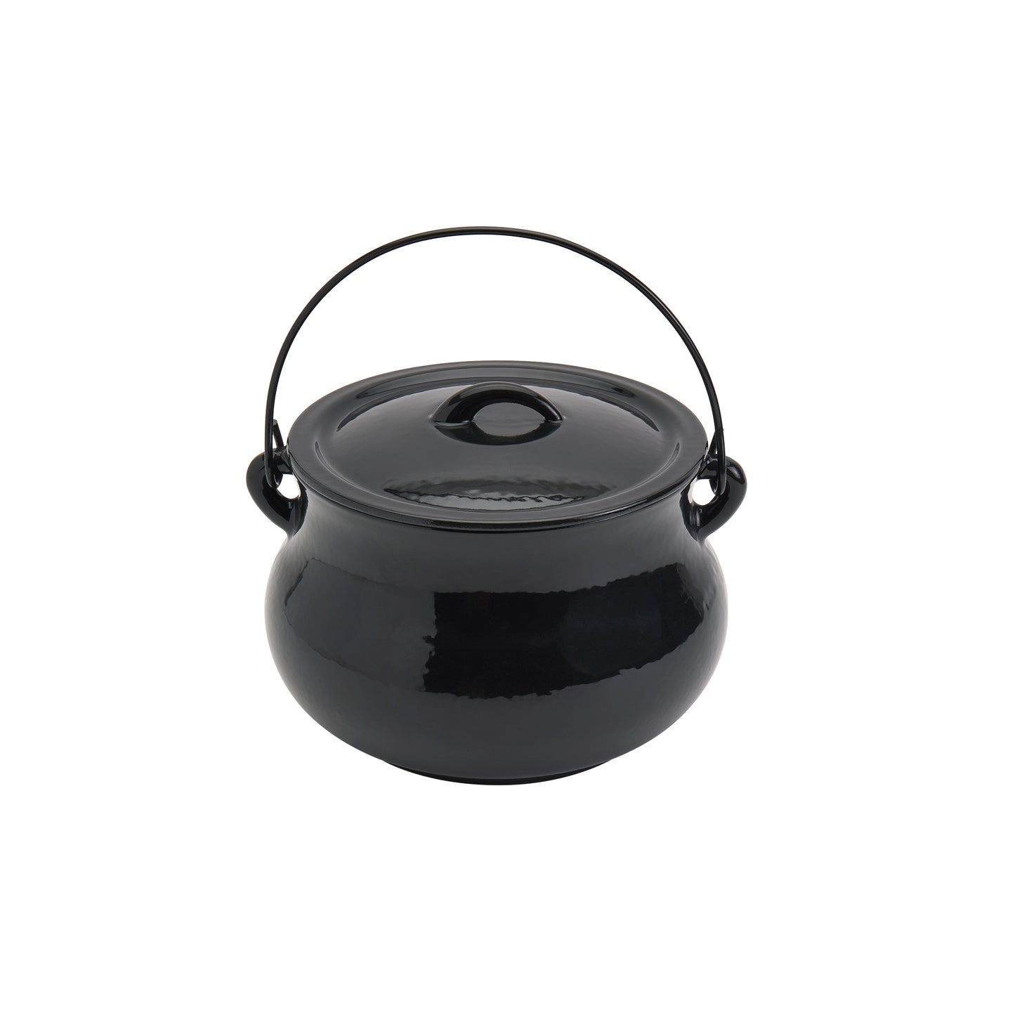 *NEW* 4-Quart Glossy Enameled Cast Iron Cauldron Pot with Handle - COMING SOON!