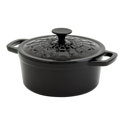 3-Quart Cast Iron Spiderweb Dutch Oven