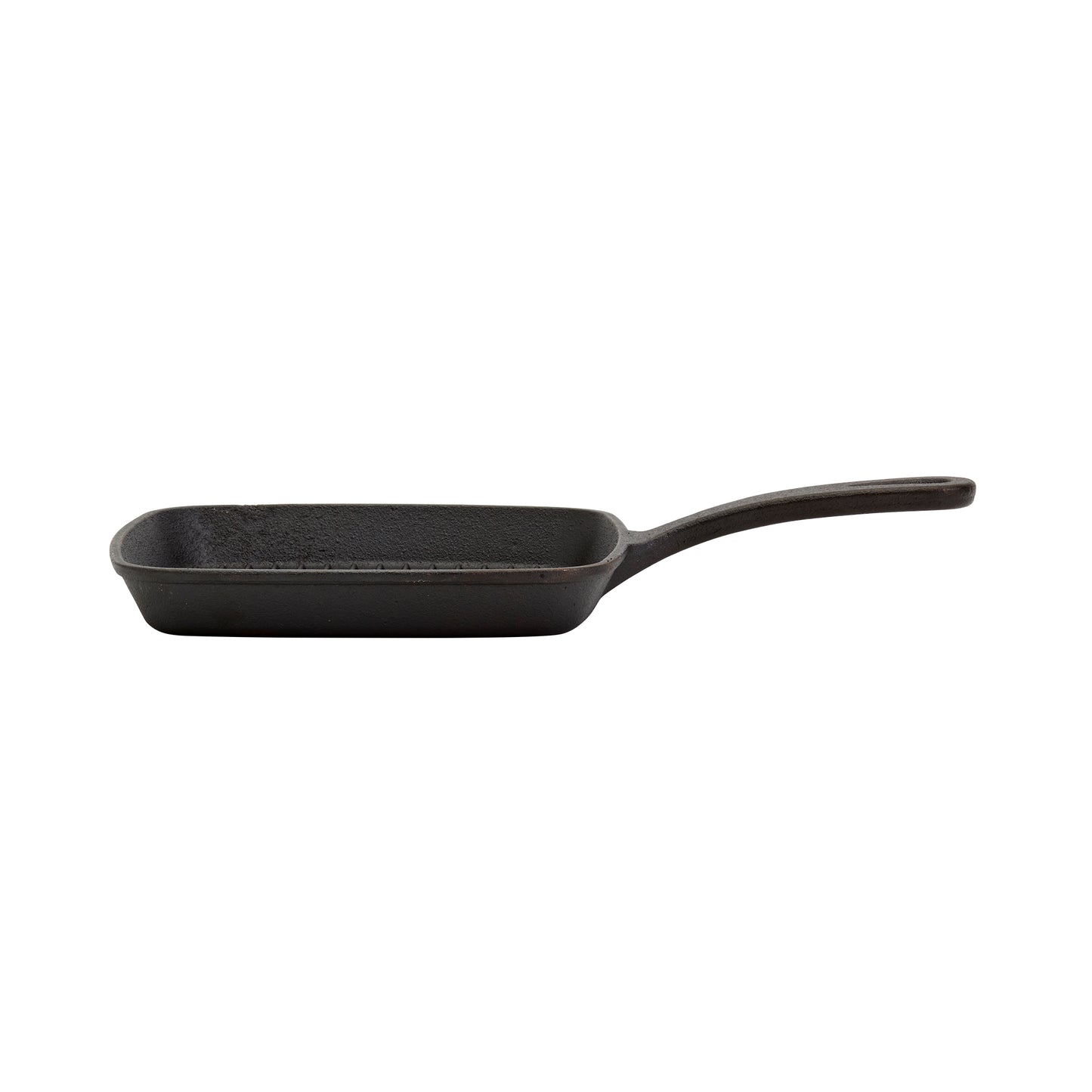 6.75" Square Pre-Seasoned Cast Iron Skillet Grill Pan