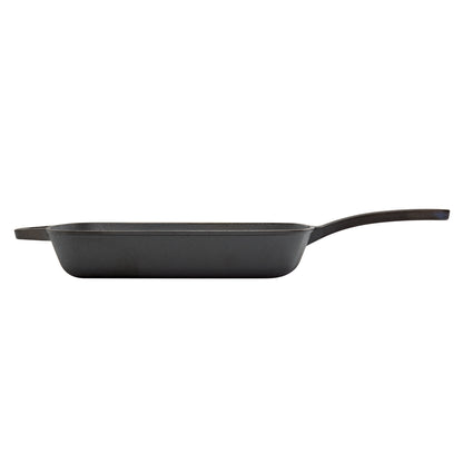 11" Square Pre-Seasoned Cast Iron Skillet Frying Pan