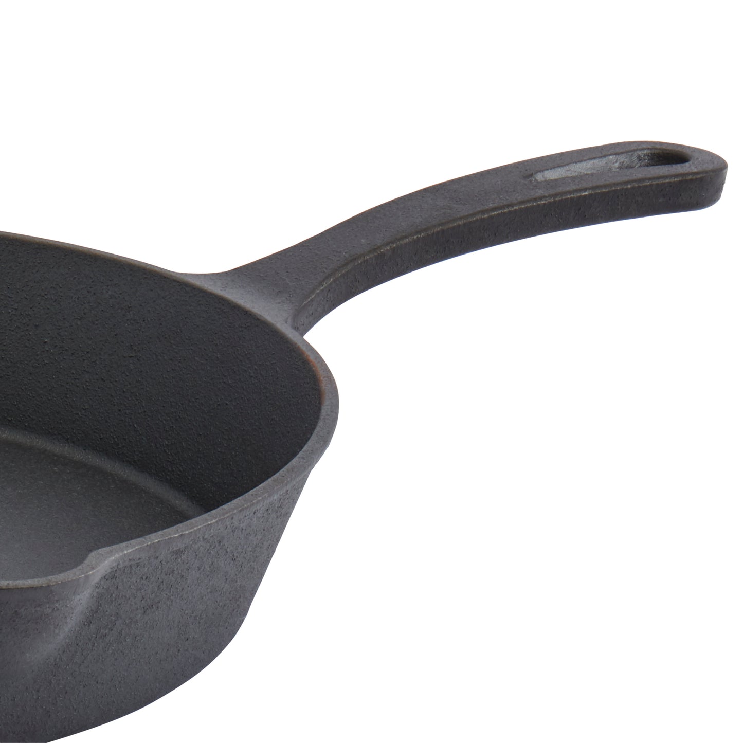 12" Round Pre-Seasoned Cast Iron Skillet Frying Pan