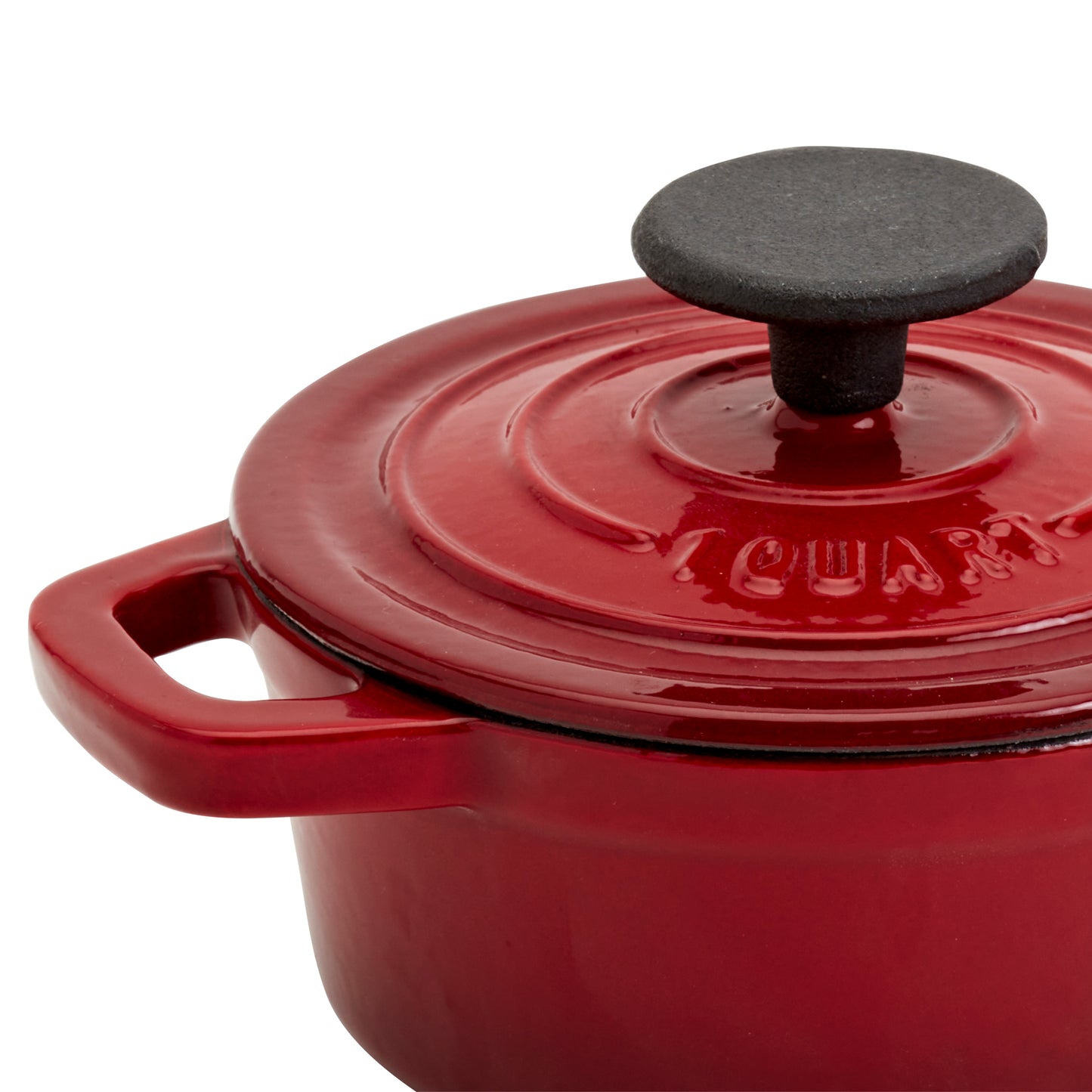 Enameled Cast Iron Dutch Oven, Red