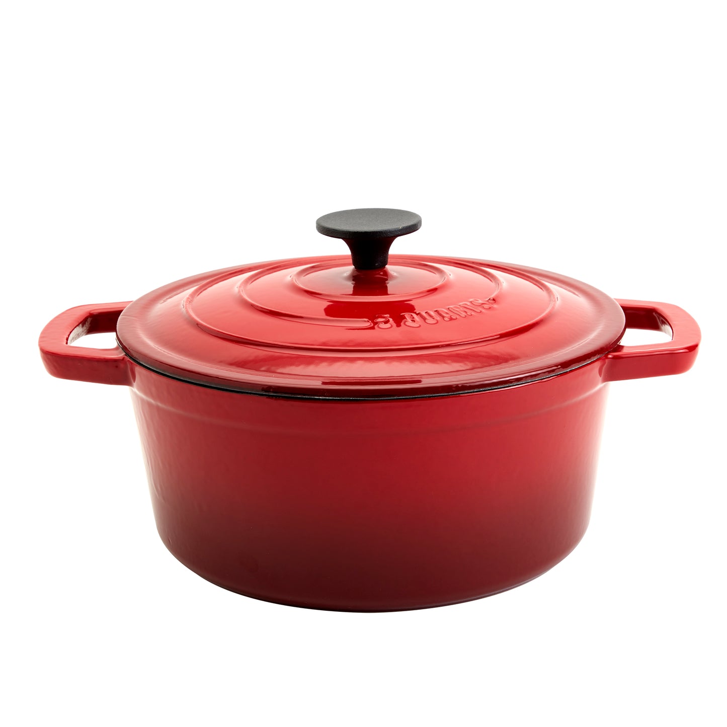 Enameled Cast Iron Dutch Oven, Red
